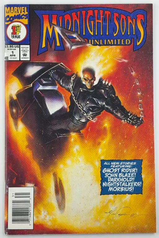 Midnight Sons Unlimited #1 Marvel 1993