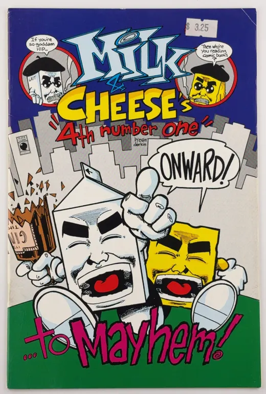 Milk & Cheese #4 Slave Labor Graphics 1993