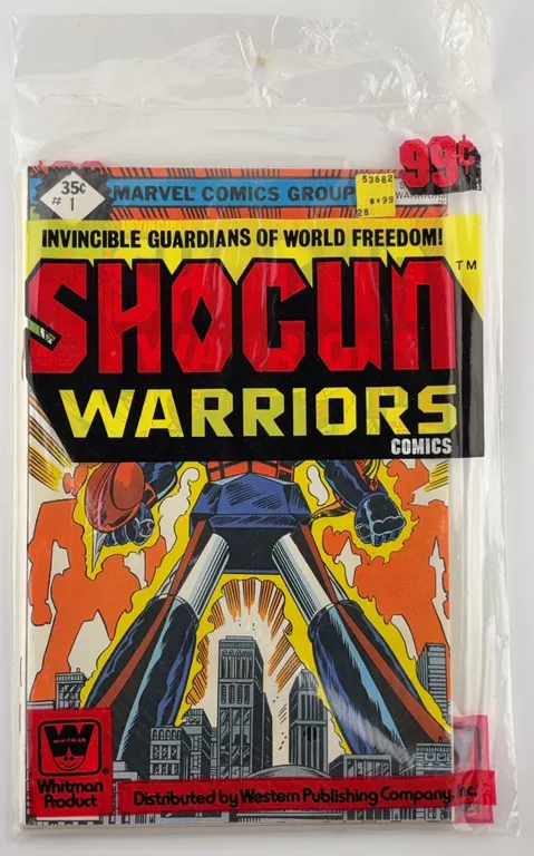 Shogun Warriors #1-3 Marvel 1979 Whitman Variant