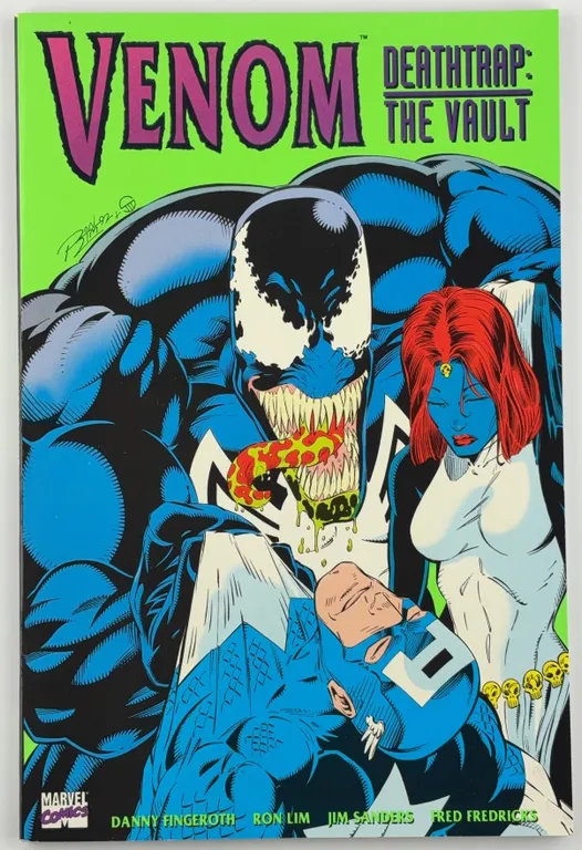 Venom: Deathtrap - The Vault Marvel 1993 Graphic Novel