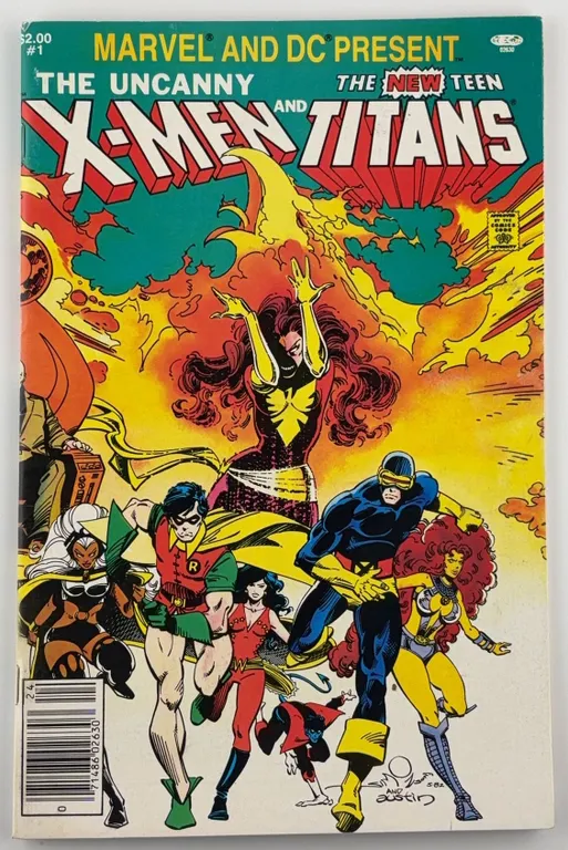 Uncanny X-Men and The New Teen Titans #1 Marvel/DC 1982 Crossover