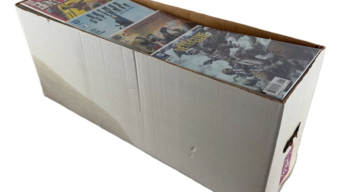 Long Box of DC Comics - Various Titles (Video Available)