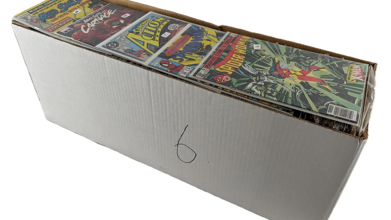 Long Box of Comics - Various Titles and Publishers (Video Available)