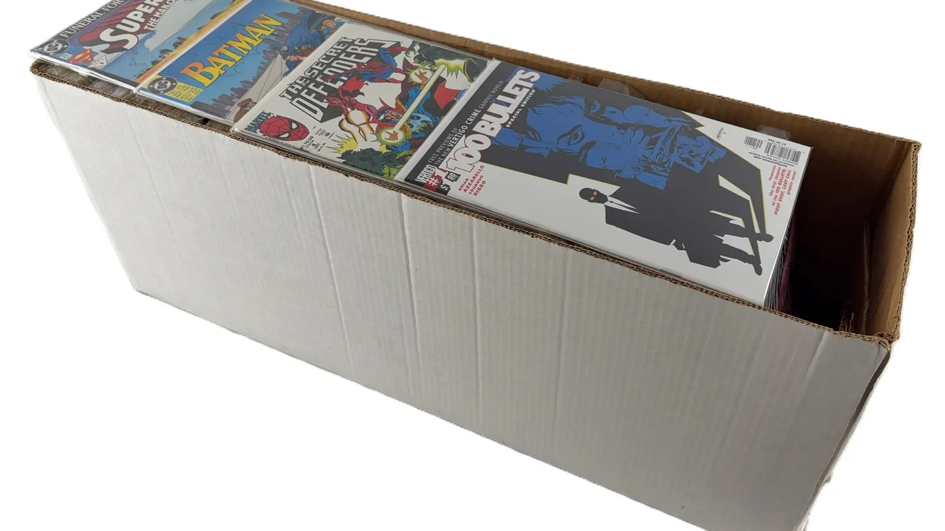 Long Box of Comics - Various Titles and Publishers (Video Available)