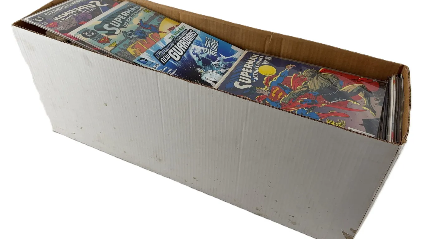 Long Box of DC Comics - Various Titles (Video Available)