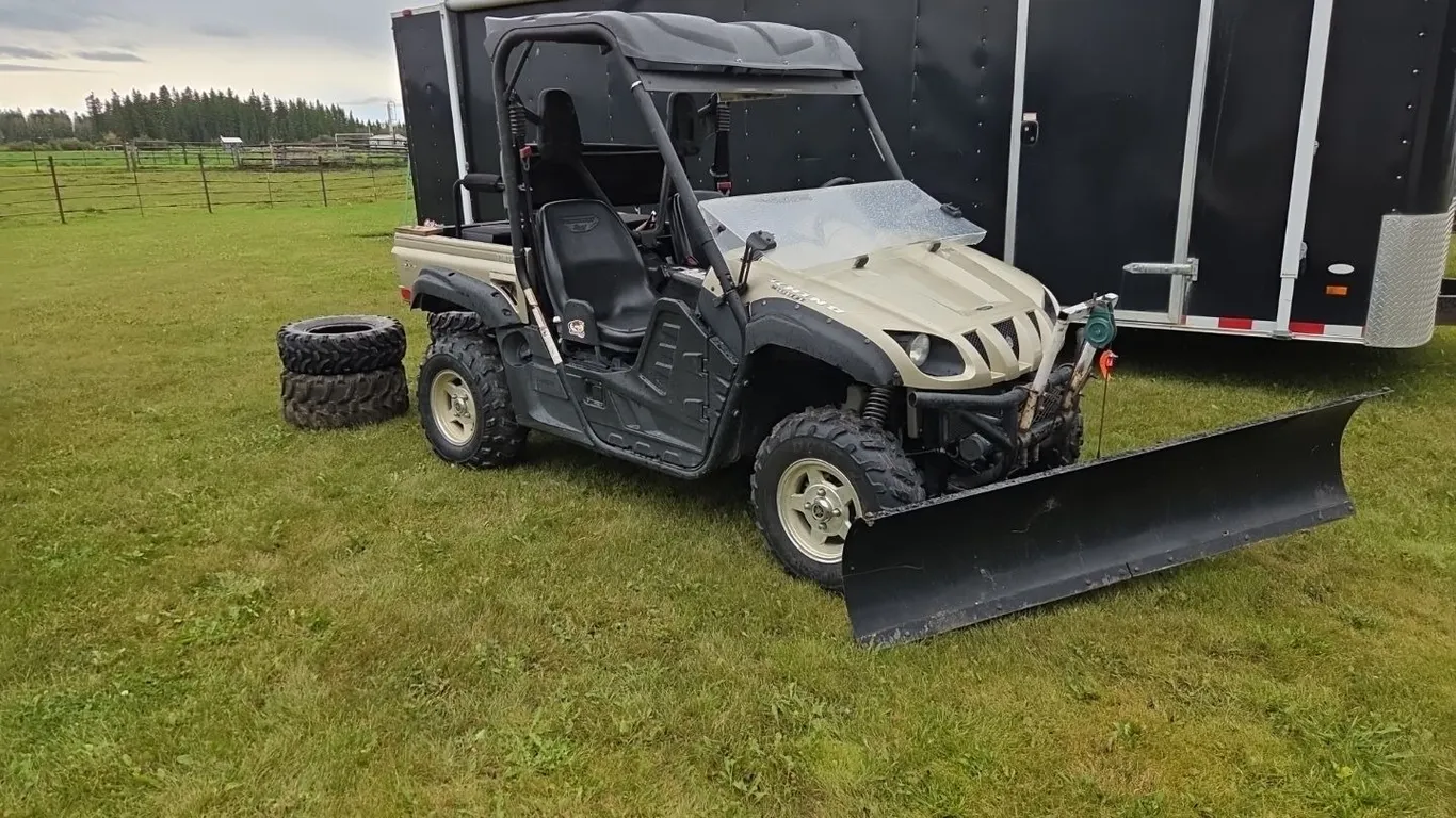 2012 Yamaha Rhino 700FI Sports Edition Side by Side. VIN 5Y4AM21W7CA301765