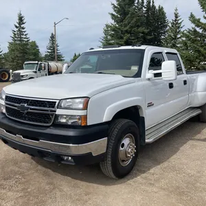 2006 Chevrolet Silverado Dually 3500 White Truck,  VIN:  1GCJK33256F118466   **O-427**