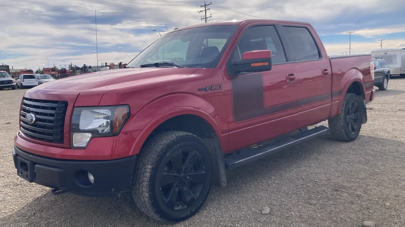 2012 Ford F-150 Red Crew Cab Truck VIN: 1FTFW1ET8CKD55752