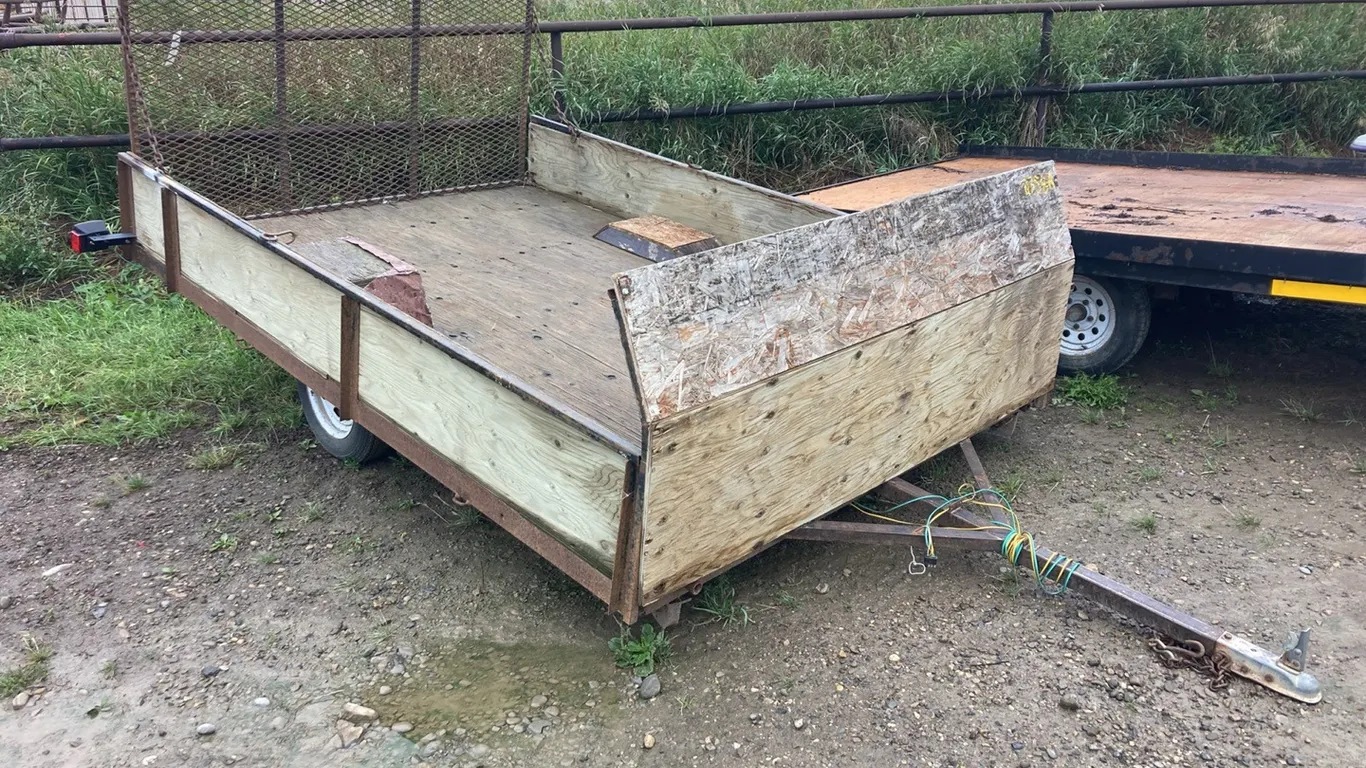 1979 8'x7' Tent Trailer Conversion Utility Trailer VIN not visable