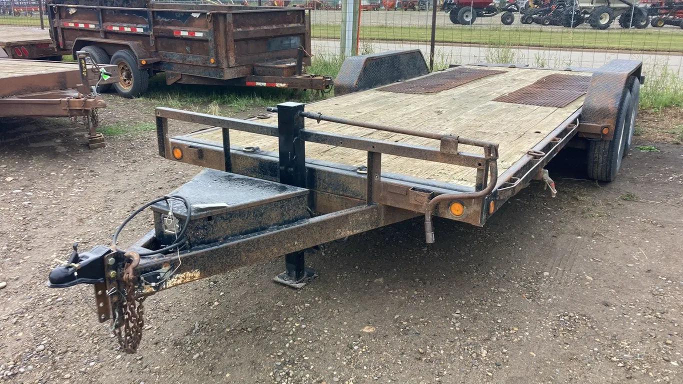 2007 Load Trail 20' Tilt Deck Trailer VIN: 4ZETD182971029428