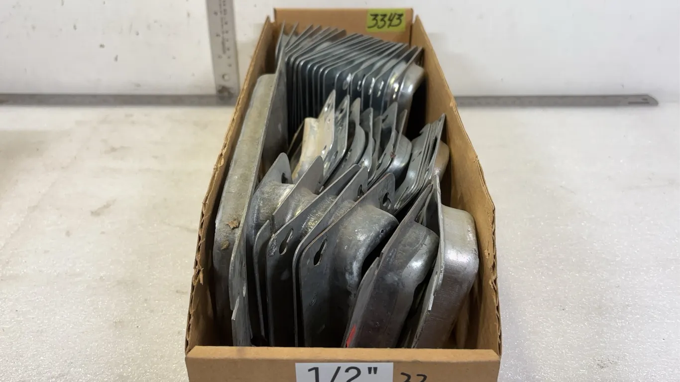 Box of Assorted 4x4 Plaster Rings, approx. 39 pce *Unreserved*