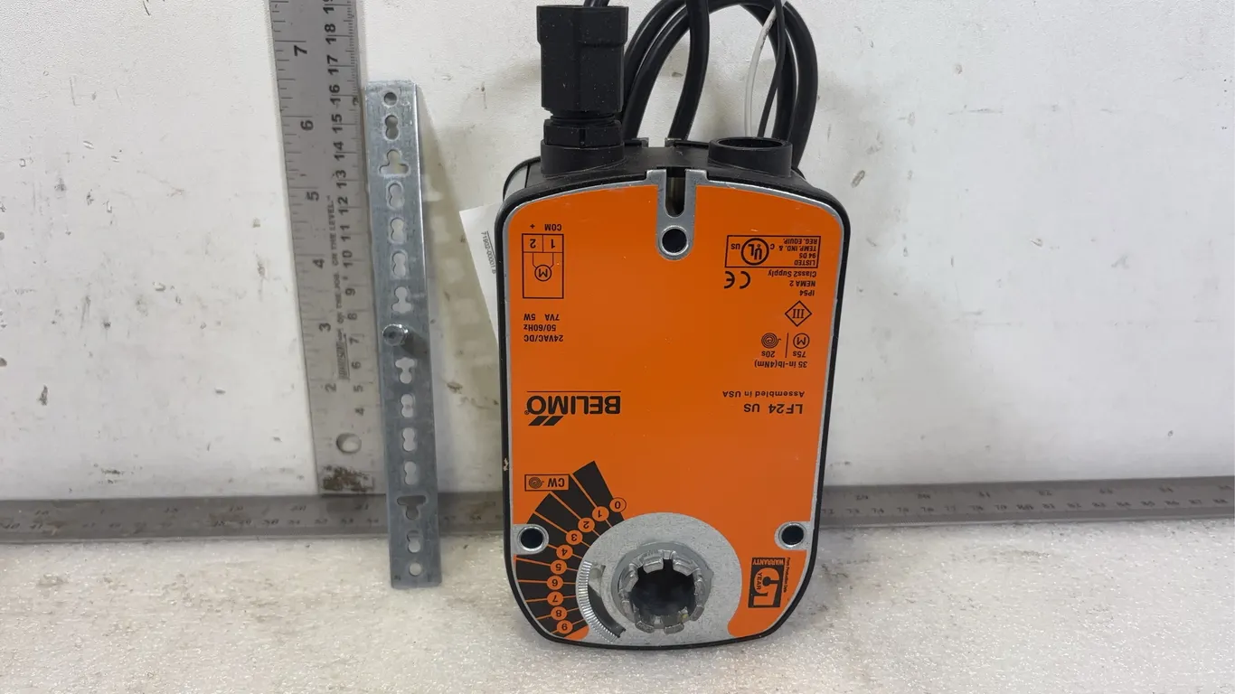 Belimo Damper Actuater, Dimensions of Lot approx. 9" x 4" x 4" *Unreserved*