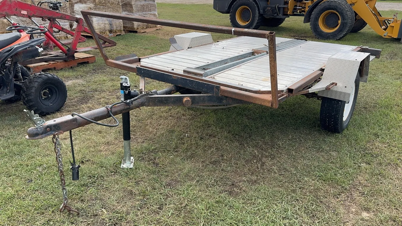 Homebuilt Single Axle Utility Flat deck Trailer *Unreserved*