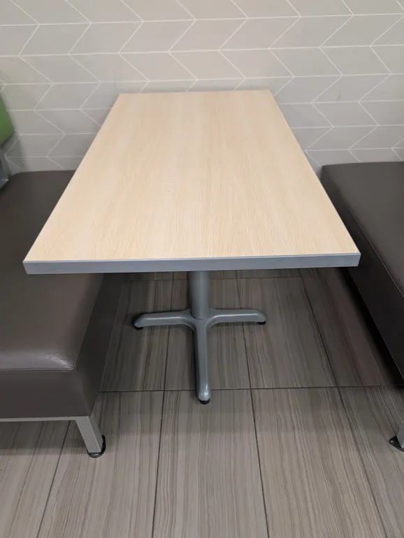 Low Table Top with X Base - 24" x 44" - Group Extension