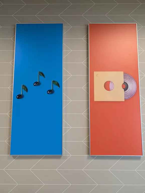 Onion and Olive Pictures - 15" x 40"