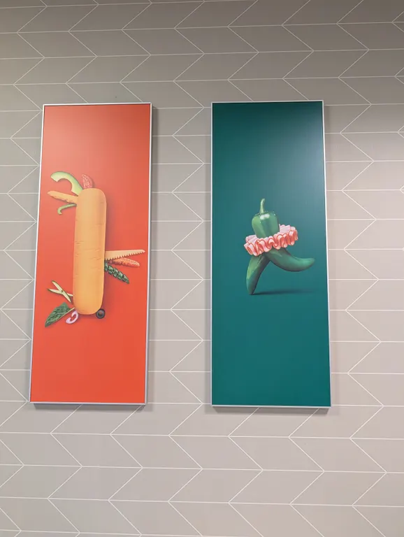 Pepper and Sub Pictures - 15" x 40"