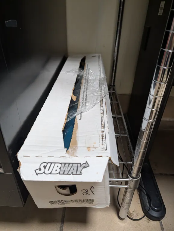Subway Plastic Roll 24"