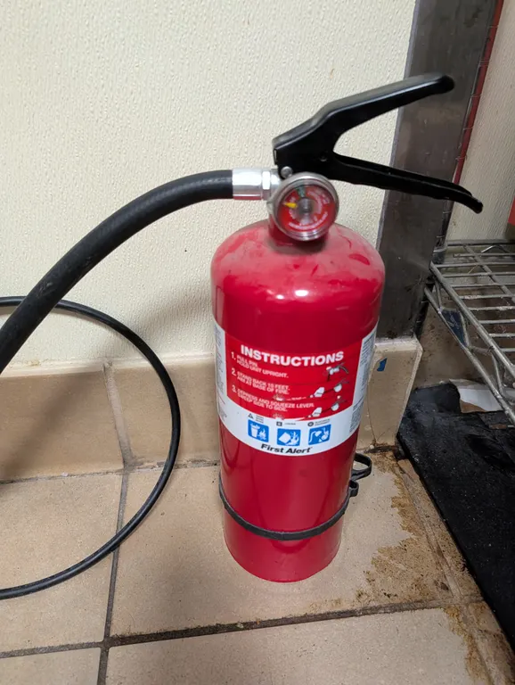 First Alert Fire Extinguisher