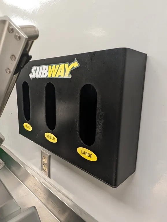 Subway Wall Mount Glove Rack