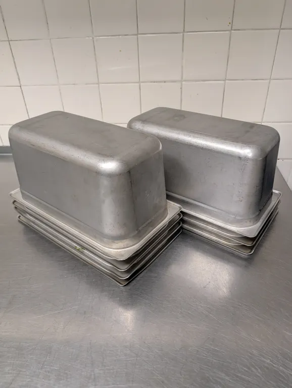 (7) 3rd Size 6" Deep Stainless Steel Hotel Pans