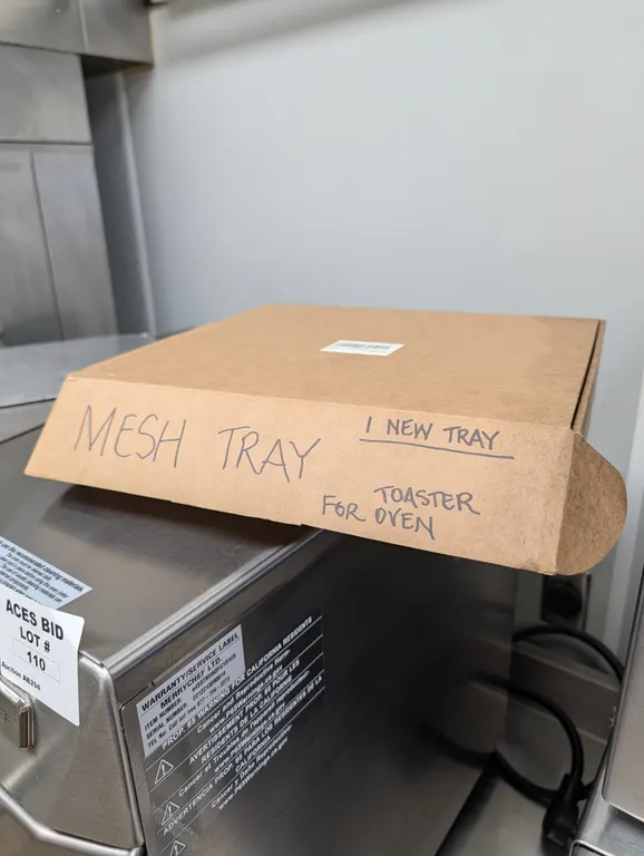 1 New Mesh Tray for Toaster Oven