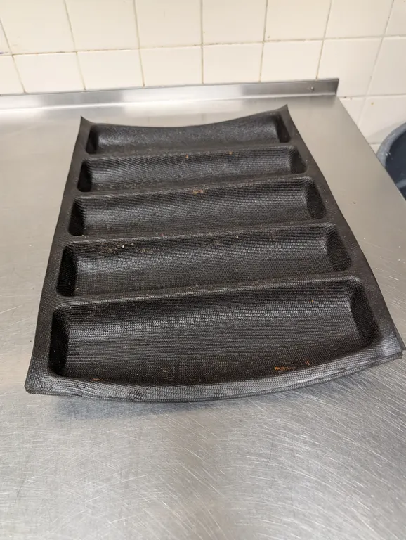 (6) French Bread Forms - 13" x 18"
