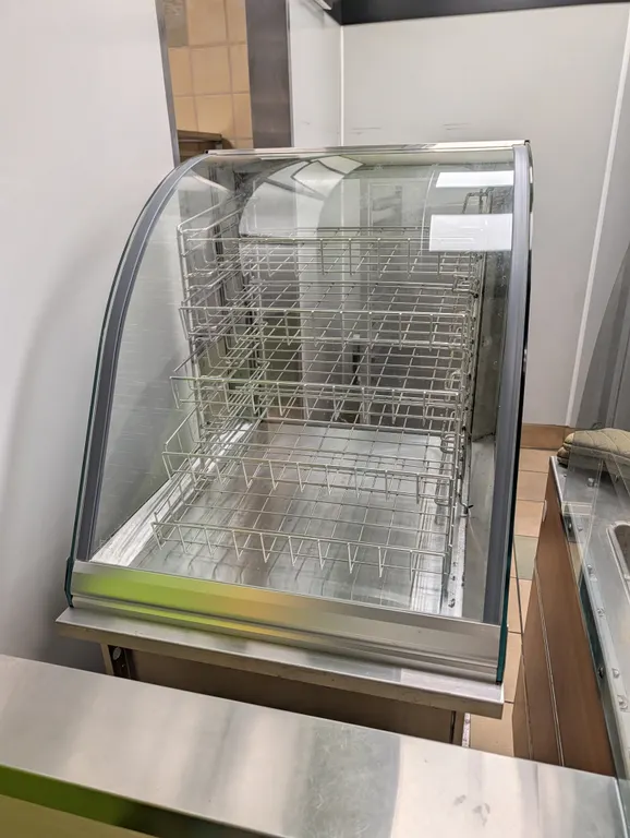 Anthony Glass Cookie Display Cabinet with Under Storage - 24" x 30" x 59.5"