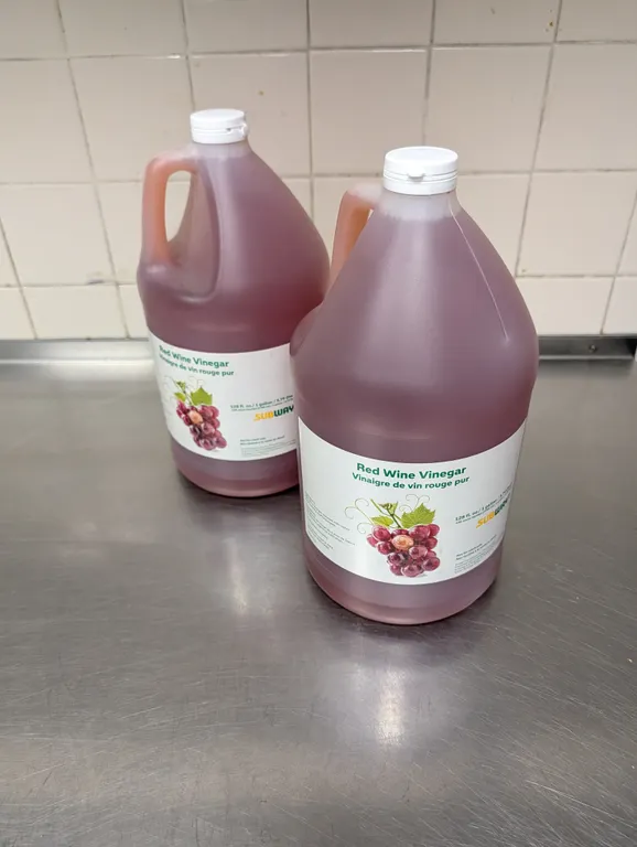 (2) Red Wine Vinegar -128 oz