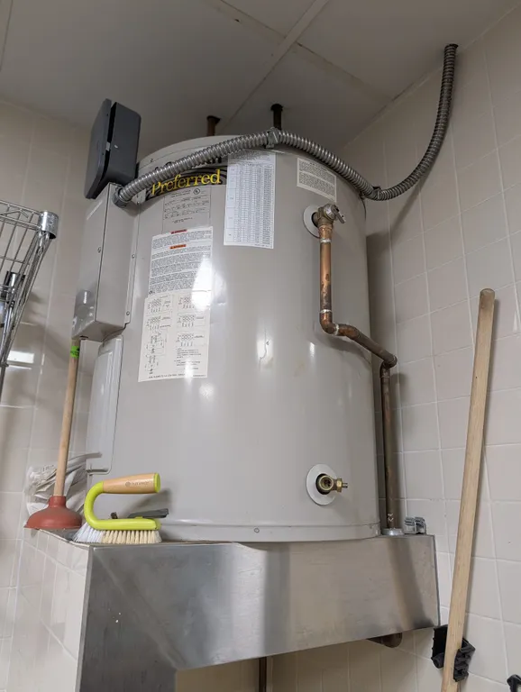 A.O. Smith Preferred Commercial Storage Tank and Water Heater with 50 Gallon Capaciyy - Model # DEL