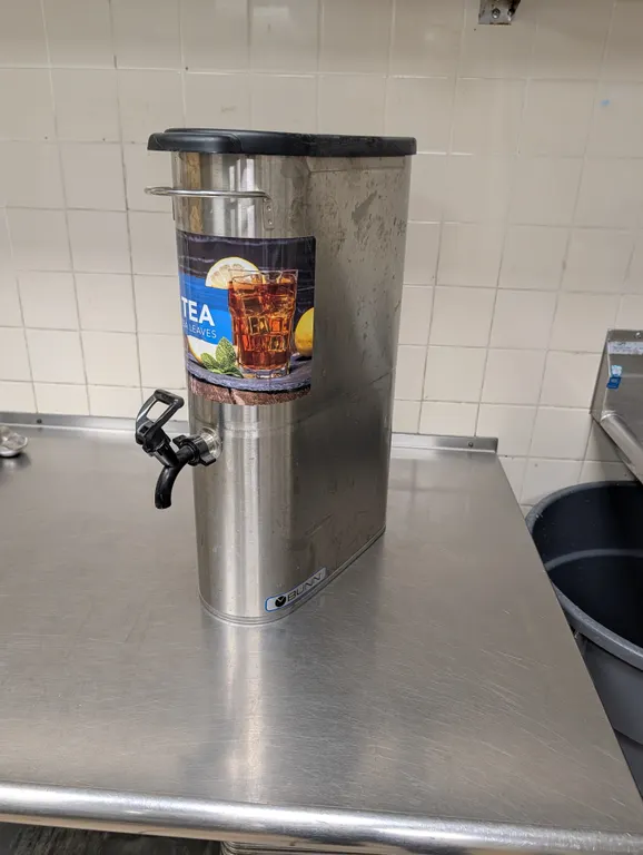 Bunn Stainless Steel Iced Tea Dispenser - Model # TDO-N-3.5