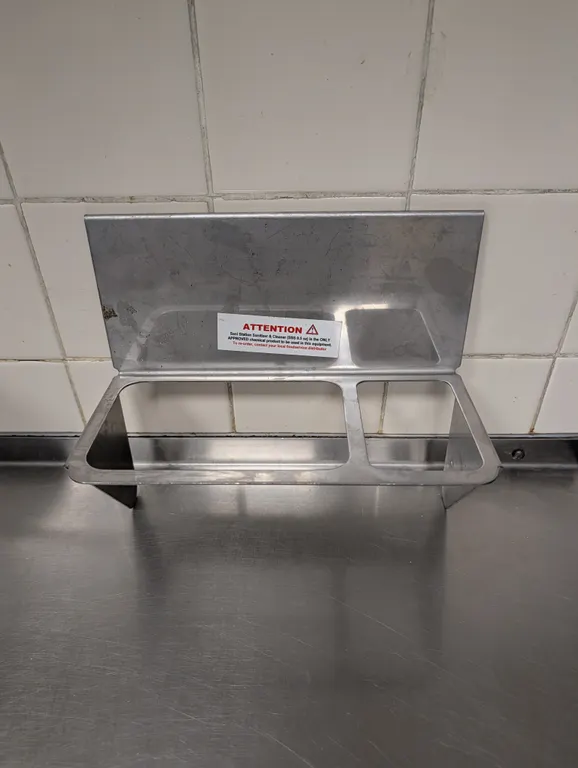 Stainless Steel Wall Mount Condiment Container/Holder and Sanitizer Station