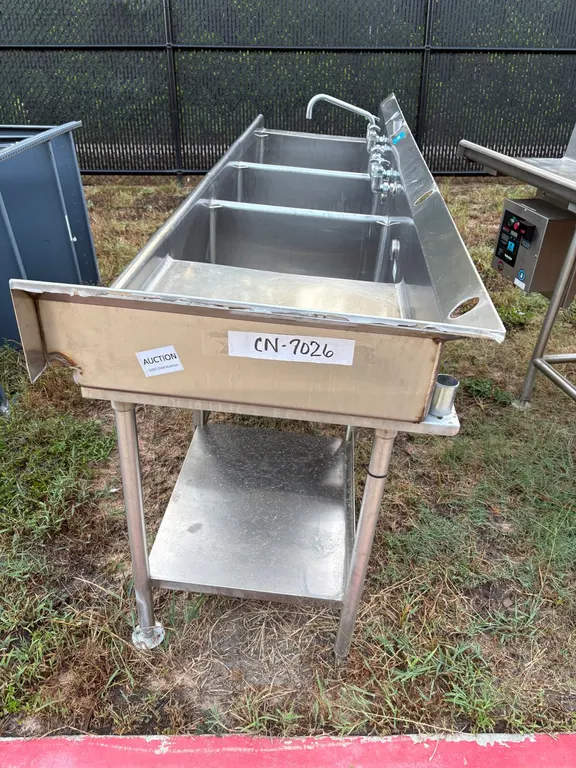 Stainless Steel Compartment Sink
