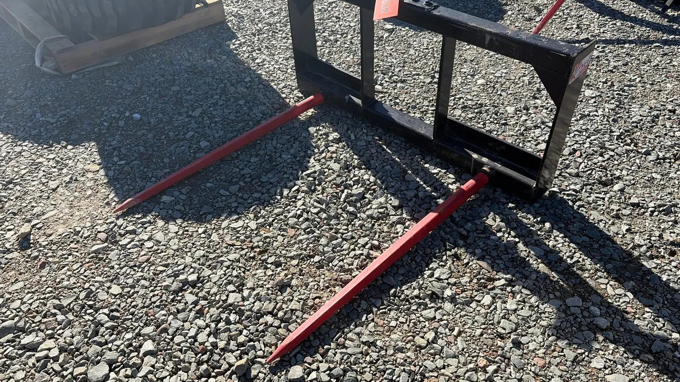 Unused Kivel Skid Steer Bale Spear Attachment