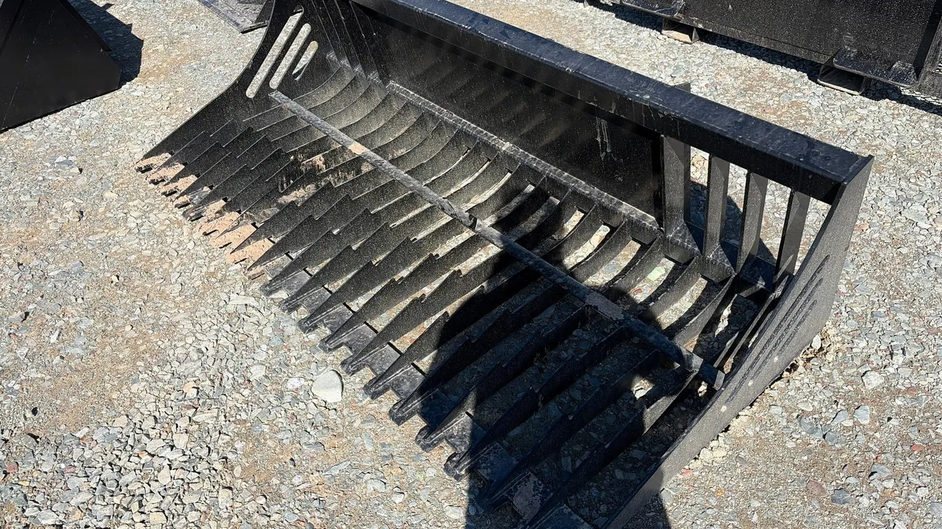 Approx. 78" Unused Skid Steer Rock Bucket