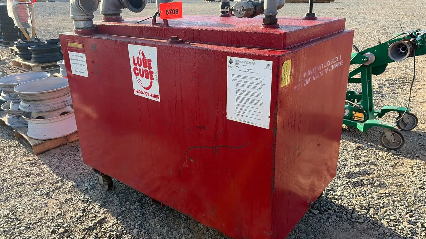 Lube Cube Double Wall 250 Gallon Oil Tank