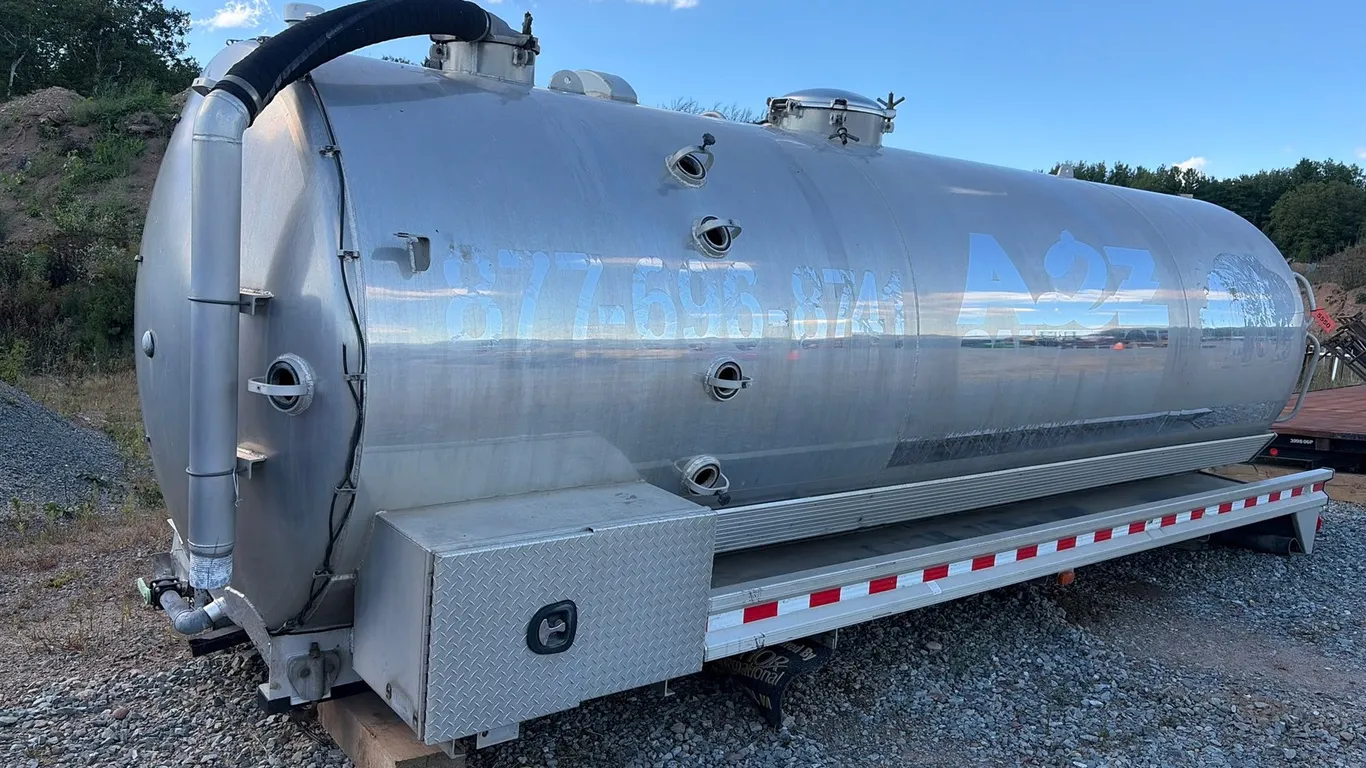 Amthor 4500 Gallon Aluminum Vacuum Tank