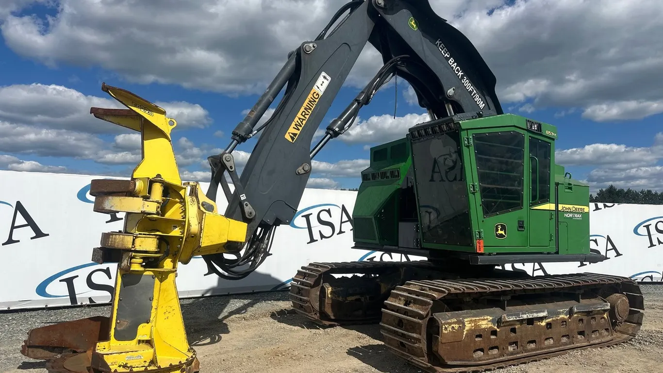 2015 John Deere 853M Tracked Feller Buncher