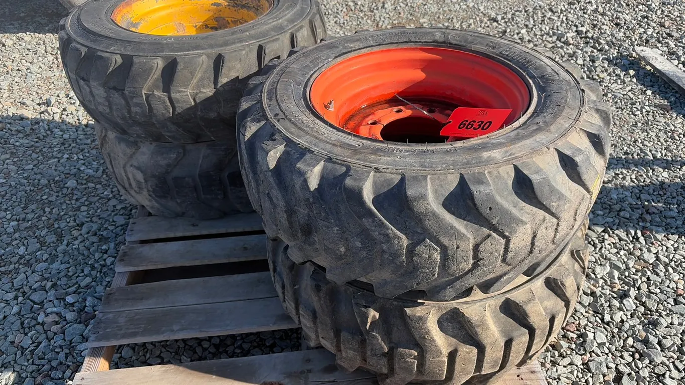 (4) 10-16.5 Tires W/Rims