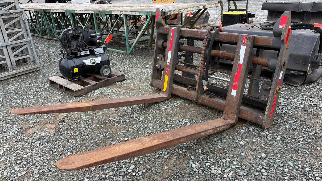 Approx. 72" ACS Loader Hydraulic Pallet Forks