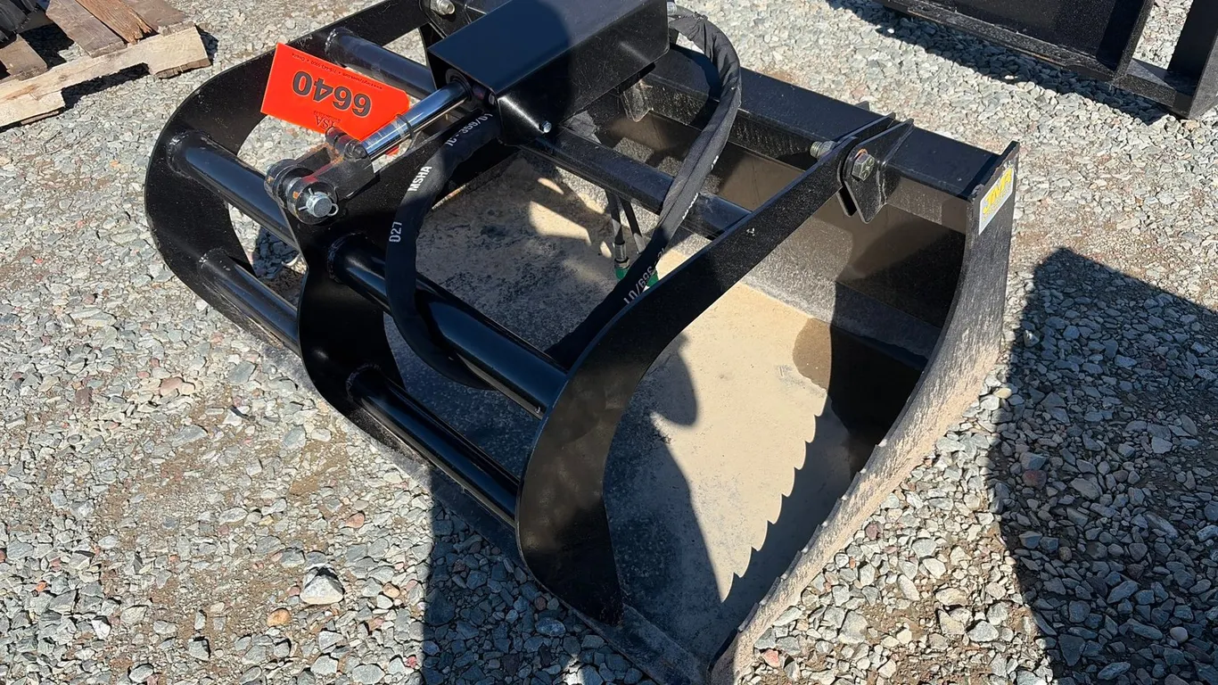 Approx. 44" Unused JMR Mini Skid Steer Grapple Bucket