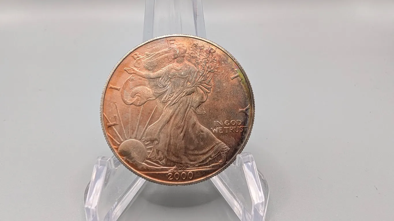 2000 United States 1 oz Silver Eagle Coin