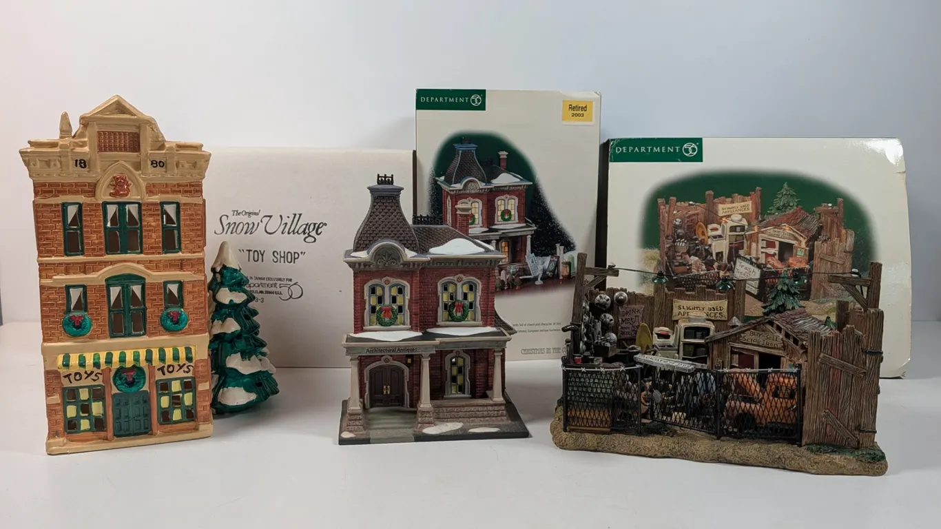 Department 56 Snow Village Christmas Decorations Collection