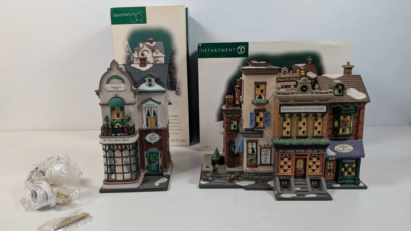 Department 56 Heritage Village Collection Christmas Buildings (2)