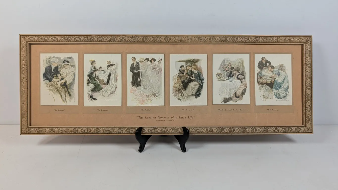 Reinthall & Newman "The Greatest Moments of a Girl's Life" Framed Print