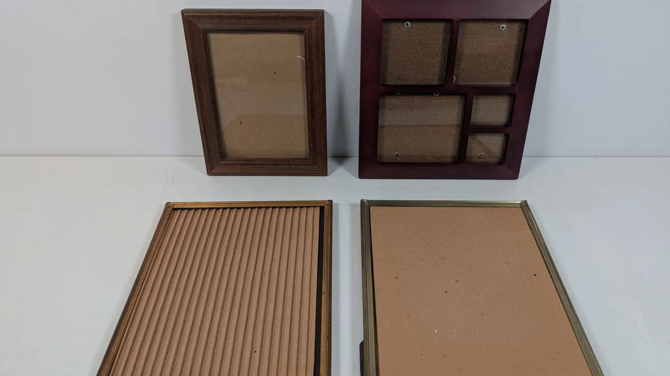 Lot of 4 Assorted Picture Frames