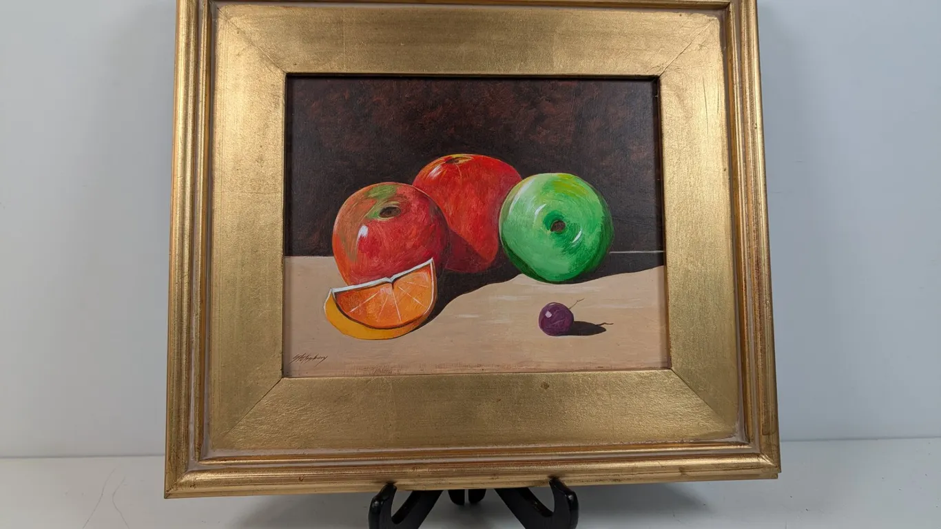 Robert Statesbury (2009) Still Life Fruit Painting
