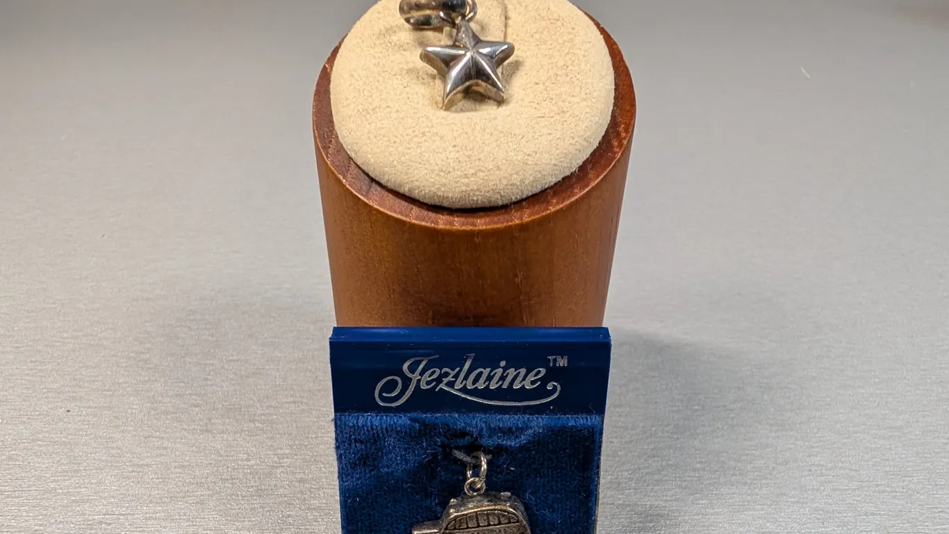 Jezlaine Sterling Silver School Bus and star Charms