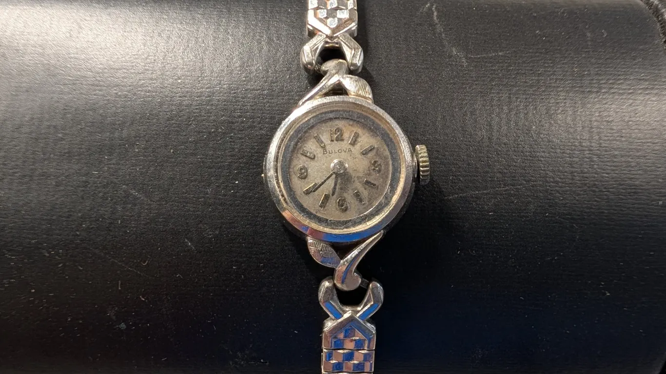 Bulova Ladies 10K Rolled Gold Plate Wristwatch