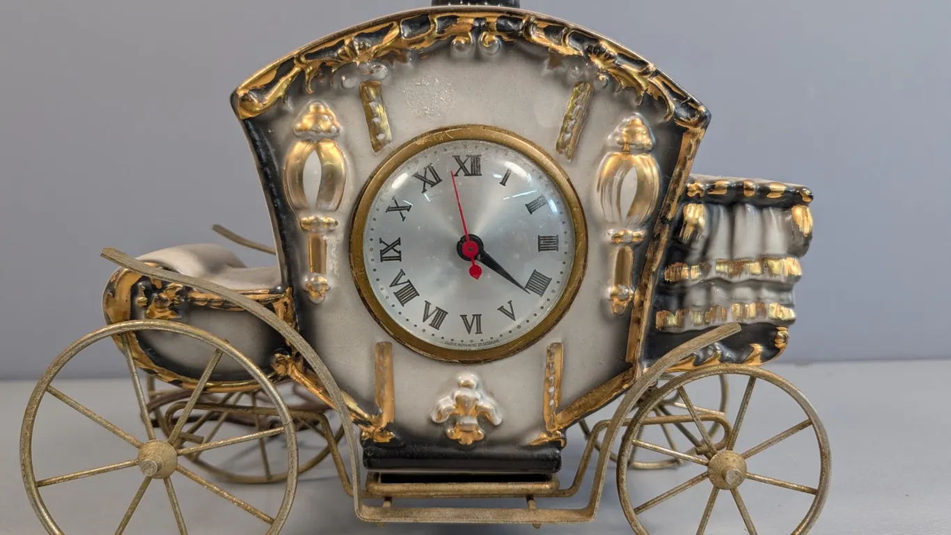 Sessions Electric Carriage Clock by Oxford Metal Spinning