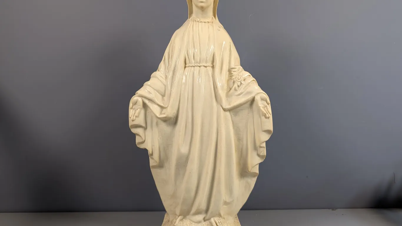 Vintage Virgin Mary Religious Statue